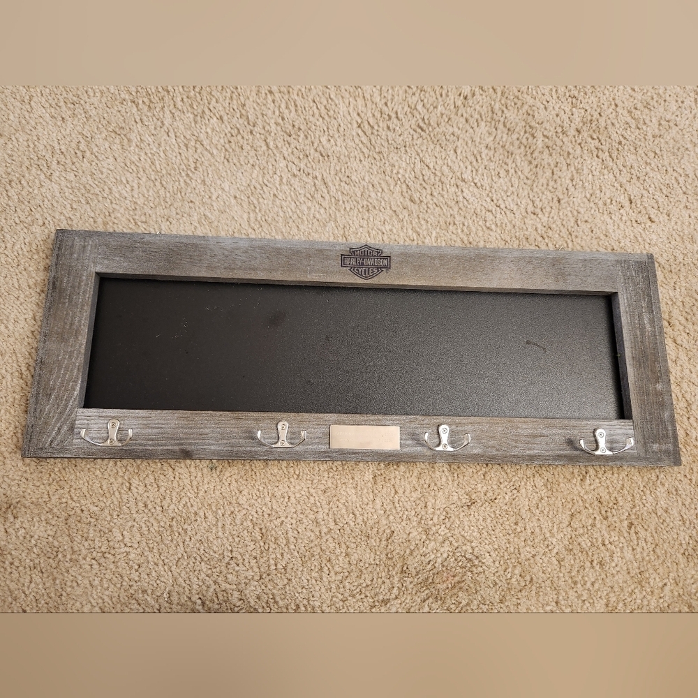 Harley Davidson‎ Chalkboard Key Holder Wall Mount Co Hampton Roads